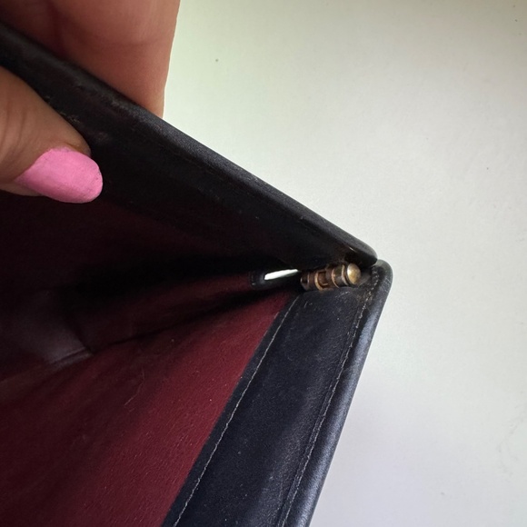 Auth CHANEL Matelasse Clutch Bag Lambskin Black Quilted Coco Mark CC Logo - Picture 11 of 14